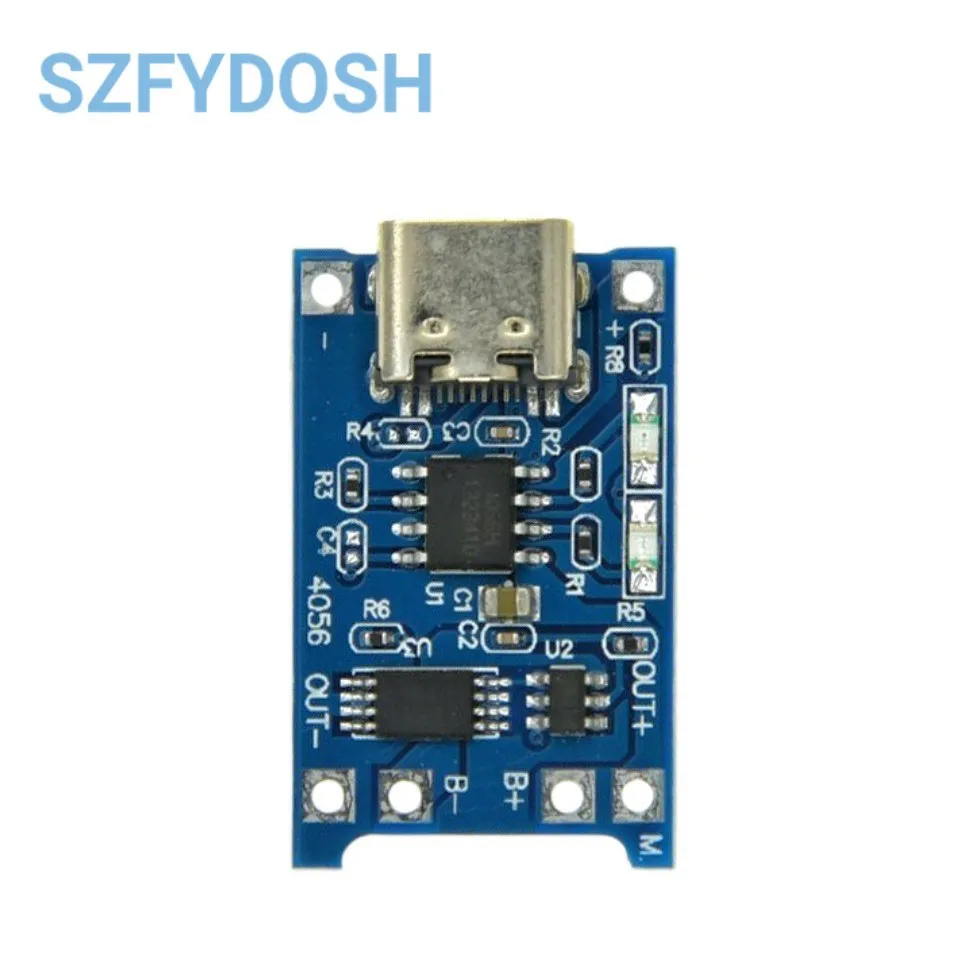 5/10 Uds tipo c Micro Mini USB 5V 1A 18650 TP4056 módulo de cargador de batería de litio placa de carga con protección funciones duales - imagen 2