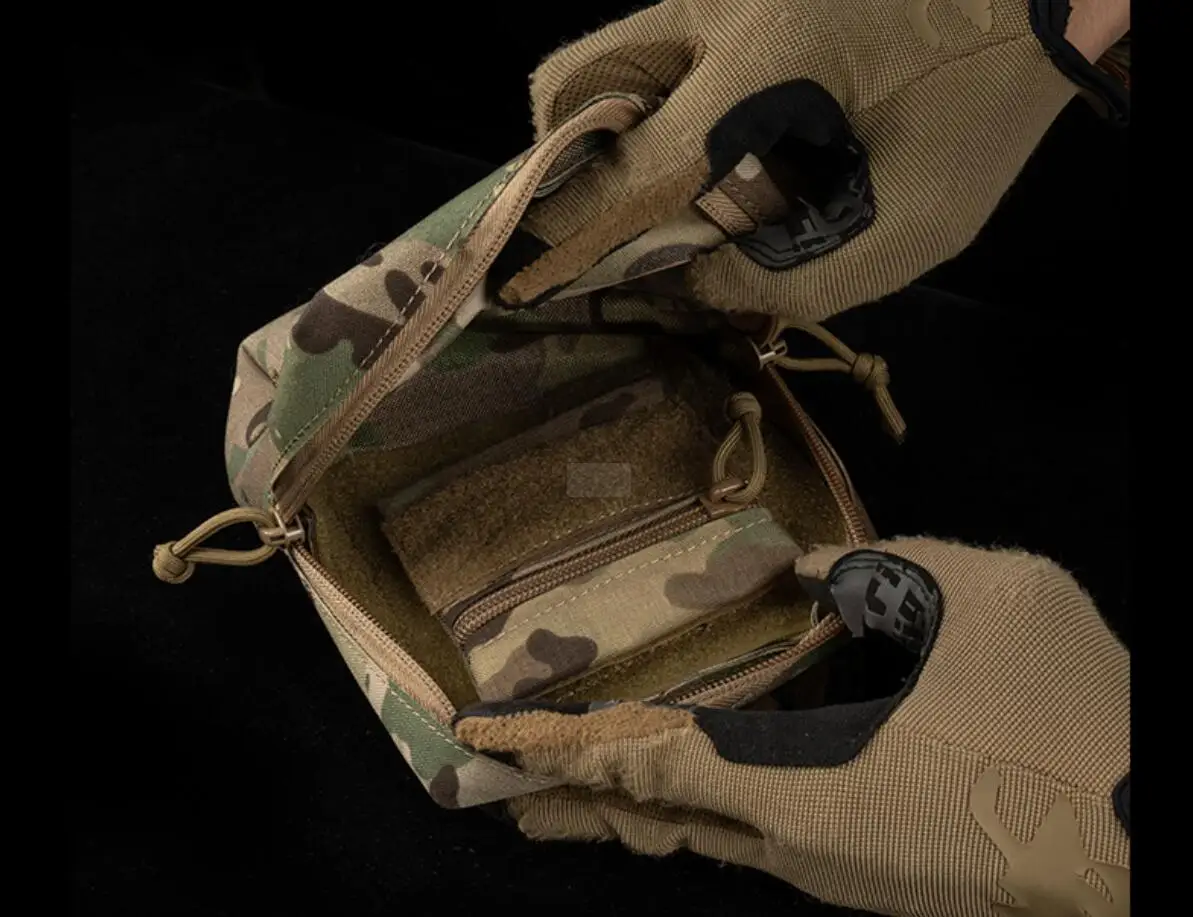 Bolsa GP Universal MOLLE ligera de tamaño M para cinturón y portador de placa, accesorios de caza - imagen 5