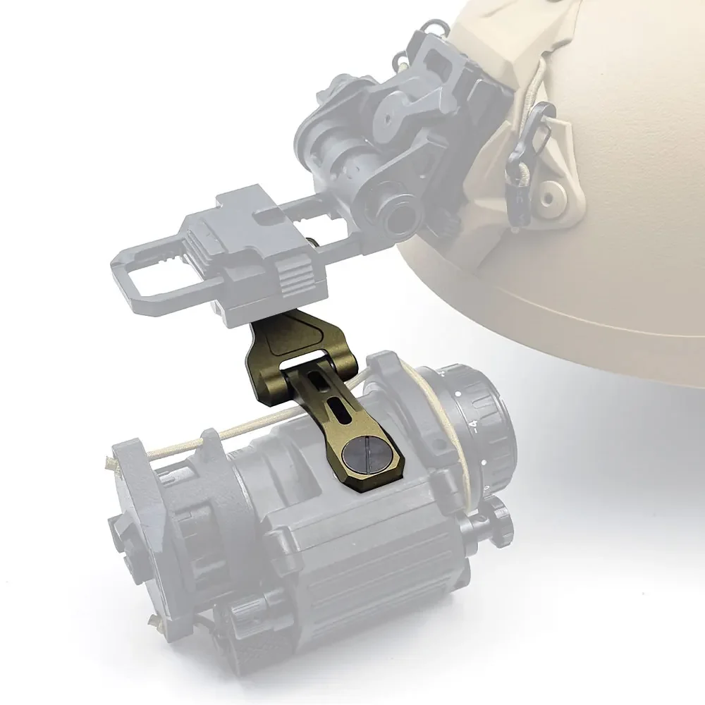 SOTAC-GEAR PVS-14 J Arm NVG montaje de casco táctico de Metal soporte de visión nocturna para adaptador de cola de milano L4G24 ligero - imagen 4