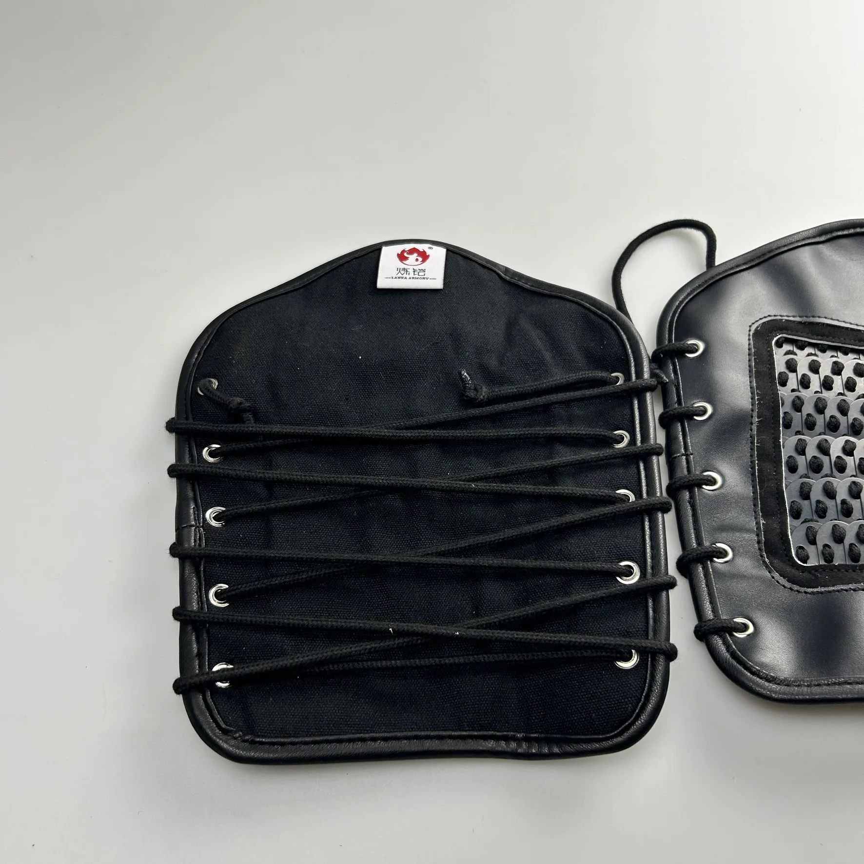 Brazaletes de armadura táctica con diseño de escamas de pescado, armadura china antigua para cosplay y fotografía de películas, protectores de brazo estilo Hanfu unisex - imagen 2