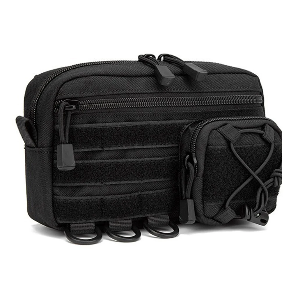 Bolsa de administrador Molle 1000D, organizador EDC, bolsa de caza, bolsa de herramientas de utilidad, riñonera para exteriores para caza, escalada y ciclismo