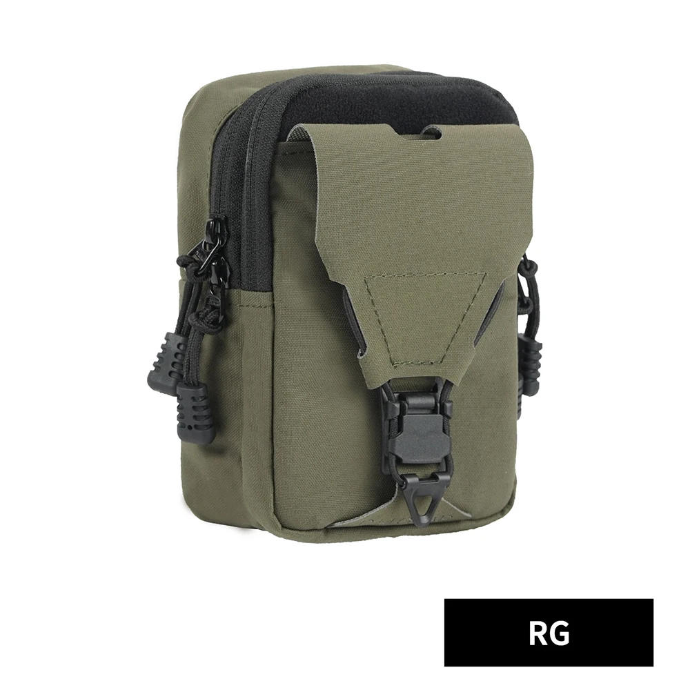 Bolsa táctica Molle, riñonera para exteriores para hombres, bolsa de herramientas EDC, chaleco, monedero, funda para teléfono móvil, caza, Camping, bolsa combinada, deportes - imagen 4