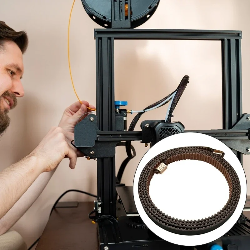 Durabilidad Reemplazo del juego correas ejes XY para Ender 3 Mejora precisión impresión con correa distribución