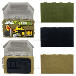 Chaleco táctico Molle, convertidor de gancho y bucle, Panel adaptador de cinta para bolsa con gancho, bolsa EDC, parche DIY, insignia, parche moral