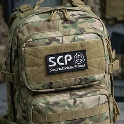 SCP Parche táctico bordado de la Fundación para brazalete