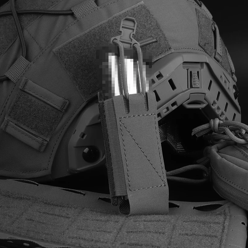 Soporte magnético elástico de montaje MOLLE de extracción rápida, bolsa magnética Flexible de 9MM para portador de placa - imagen 5