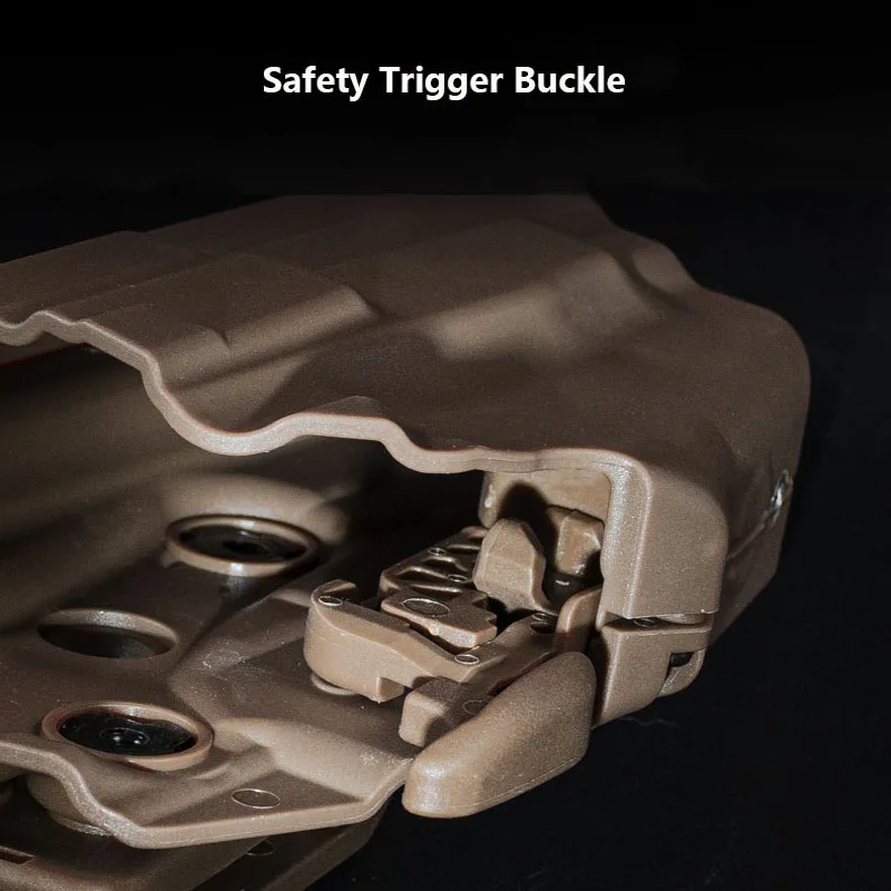 Funda de dial rápido de camuflaje táctico, adaptación de múltiples especificaciones, cintura, mano derecha, funda de pistola de dial rápido, Universal - imagen 2