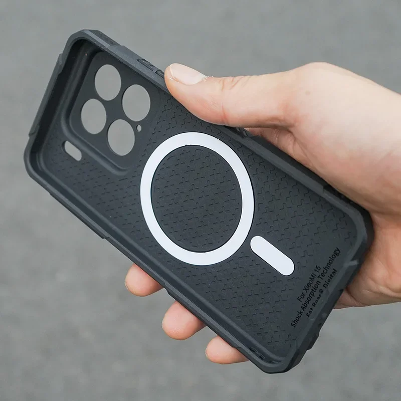 Carcasa anticaída táctica para desplazamientos, cubierta protectora gruesa totalmente envuelta para Xiaomi 15/pro 14 Ultra 13/pro 12X/pro 11/pro - imagen 3