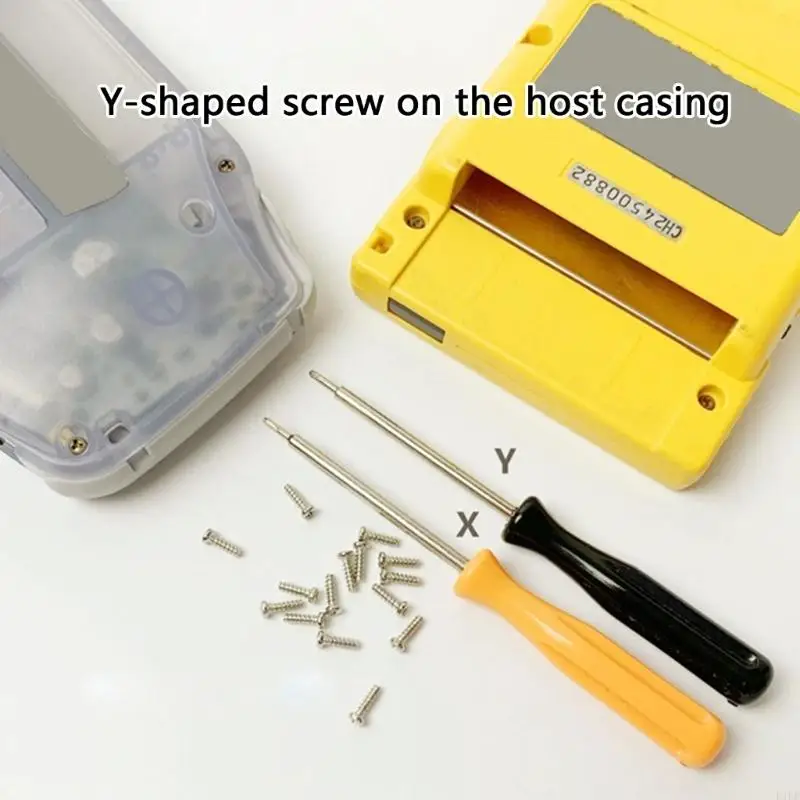 Tornillos alojamiento consola juego 10 piezas Tornillos metal para consola Y Tornillo forma fácil Accesorio