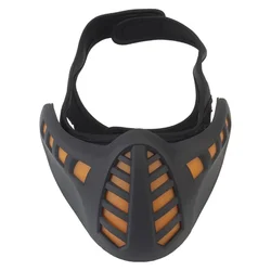 Máscara Airsoft facial LED transpirable protección