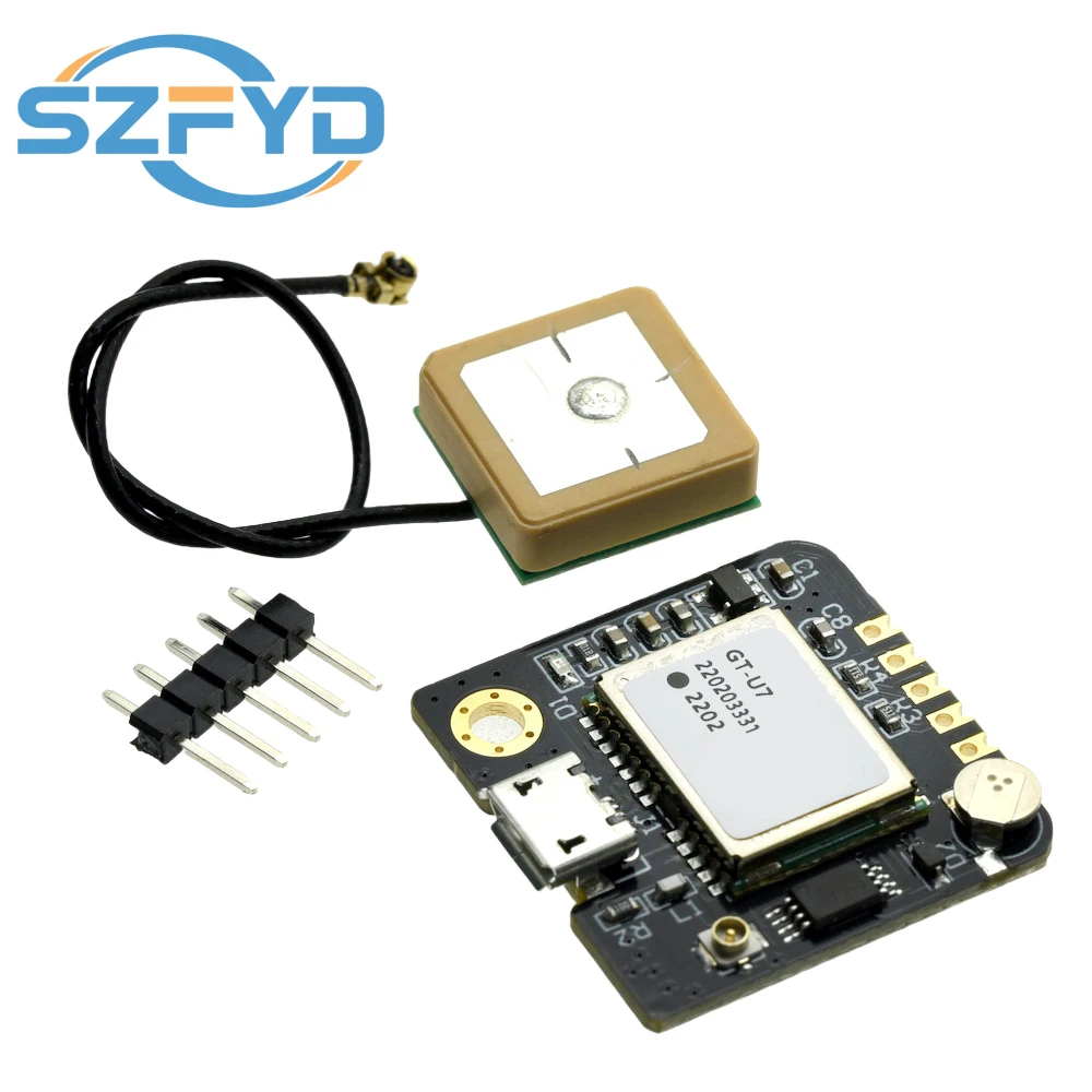 Módulo GPS GT-U7 con receptor NEO-6M y EEPROM para navegación - imagen 5