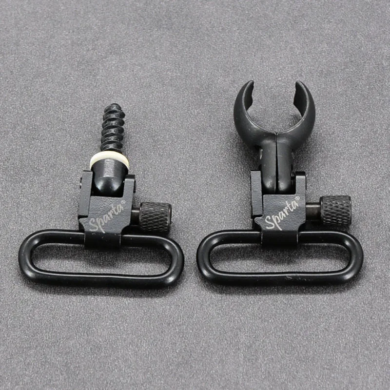 Sparta Sling gira bloqueo desmontable rápido con anillo de aro de abrazadera de tubo de 16,2-17,145 mm para correas de hombro de 1 pulgada SSS-13913 - imagen 2