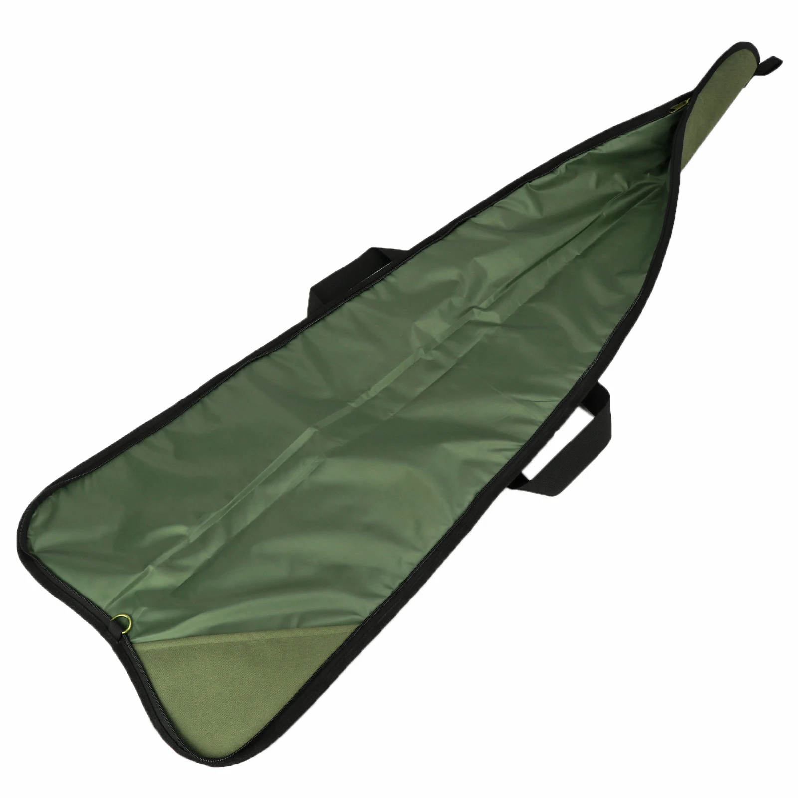 Funda de transporte de nailon para pistola de Airsoft, bolsa protectora acolchada suave con bolsillo, accesorios de caza, color verde - imagen 4