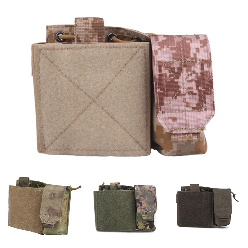 Emersongear MOLLE táctico SAF administrador Panel bolsa multiusos mapa caza bolsa revistero bolsa bolsillo 11,11 ventas - imagen 2