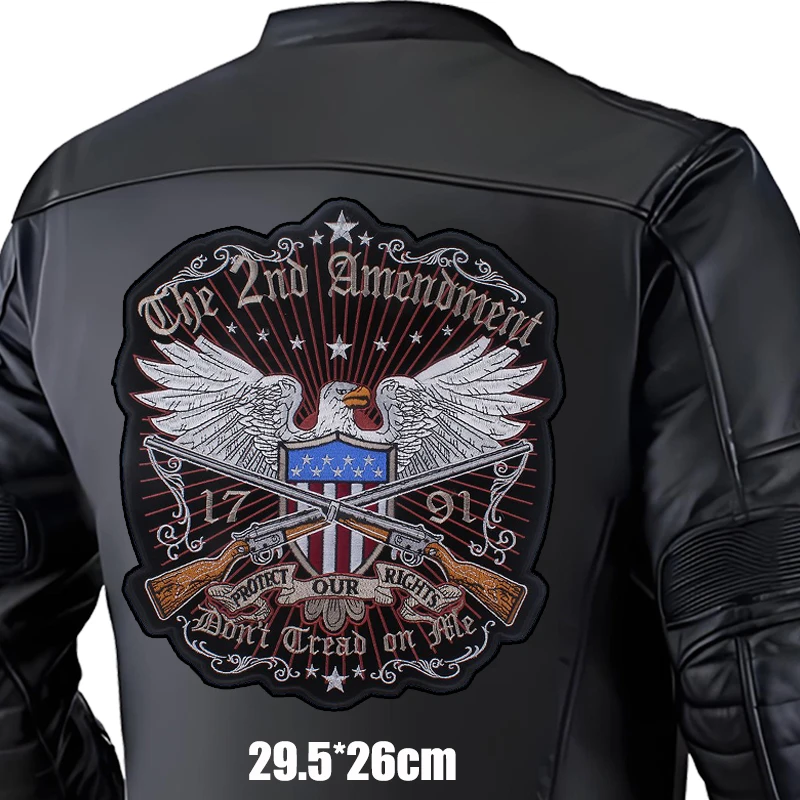Parche calavera táctica bordado – Para chaqueta de cuero y vaqueros - imagen 2