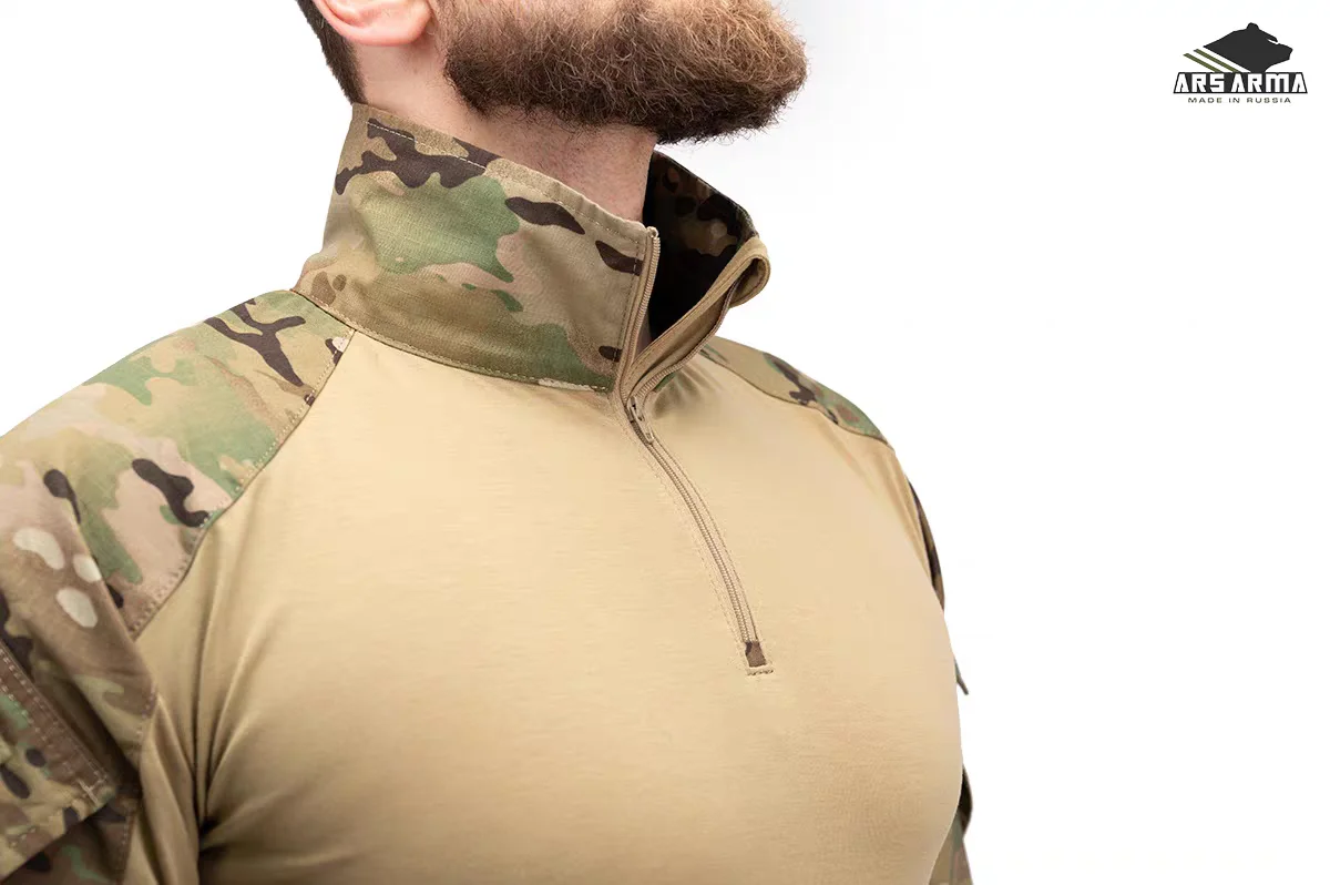 Detalle del cuello y cremallera