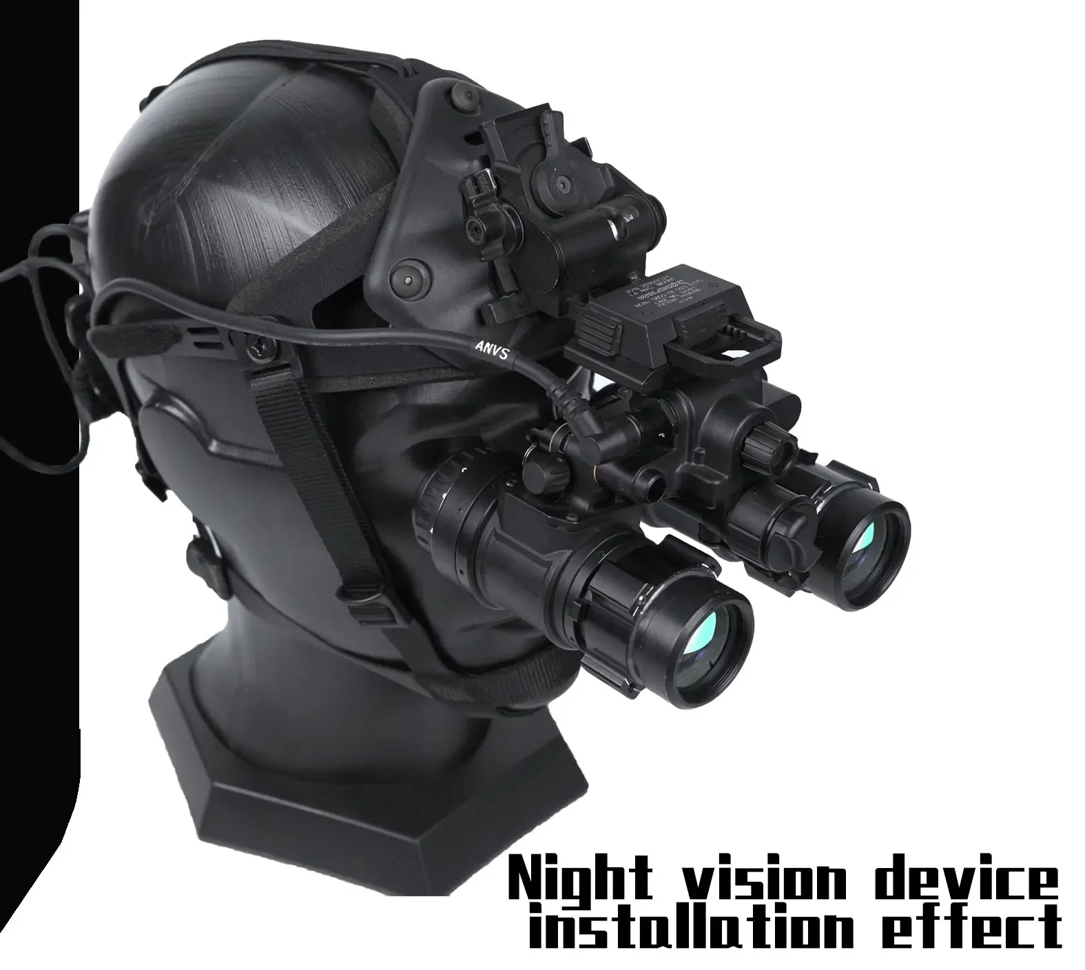 DMgear Montura de gafas de visión nocturna para cámara de acción Soporte para casco, Soporte, Accesorio para juego de guerra Aventuras al aire libre, Tren CS realista - imagen 5