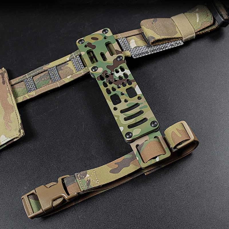 La plataforma adaptadora de funda Modular táctica se adapta al modo Popular "Med-ride" de llevar a reducir la pistola debajo de la línea de cinturón de tiradores - imagen 4