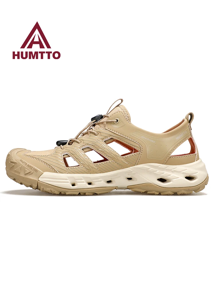HUMTTO zapatos para caminar para hombre, zapatos de agua para senderismo al aire libre, zapatos de rastreo ariver, sandalias de playa de pesca ligeras y transpirables - imagen 2