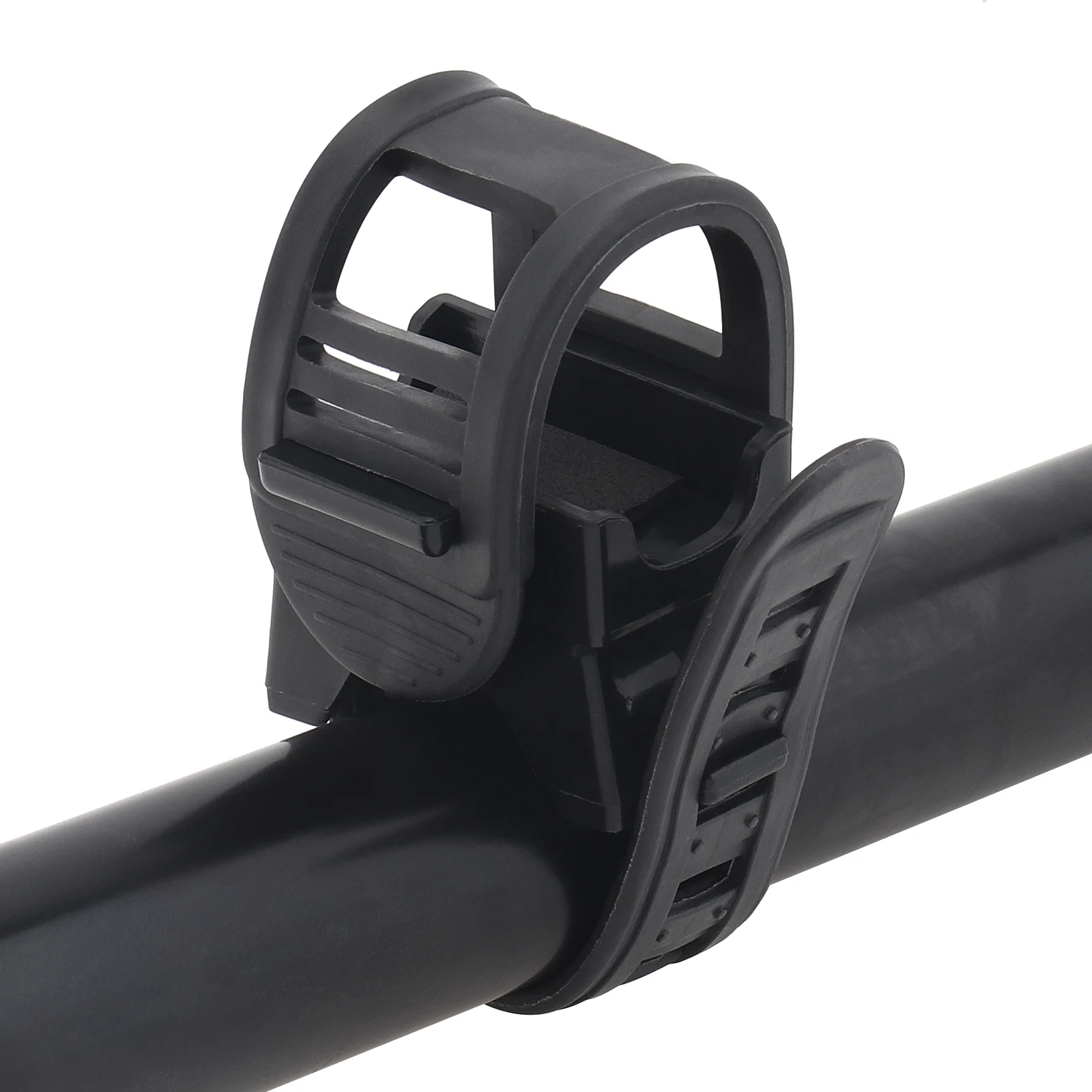 Soporte universal linterna bicicleta montaje 360° con correas ajustables - imagen 3