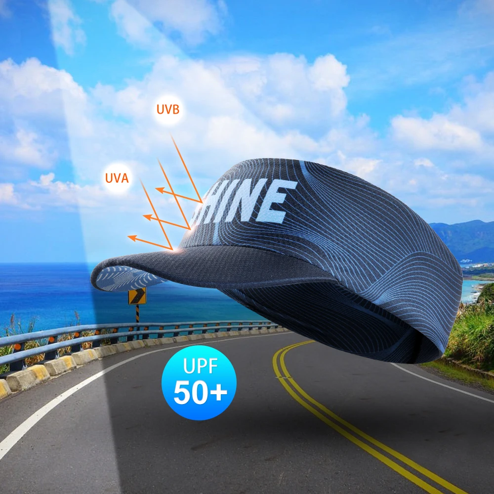 Gorras transpirables con protección UV para hombre y mujer, sombreros de béisbol para correr, ciclismo, senderismo, playa, deporte, tenis, visera superior vacía para el sol, Verano - imagen 5