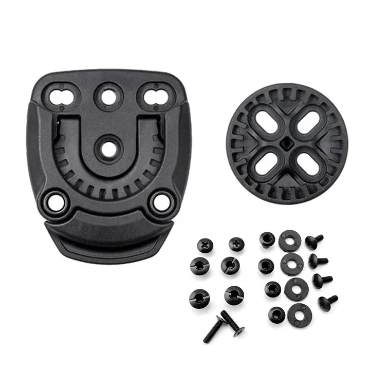 Mini sistema de montaje táctico Tek-Mount de conexión rápida para bolsas de revistas, funda para pistola, bolsas de torniquete, equipo de cinturón de trabajo de caza - imagen 3