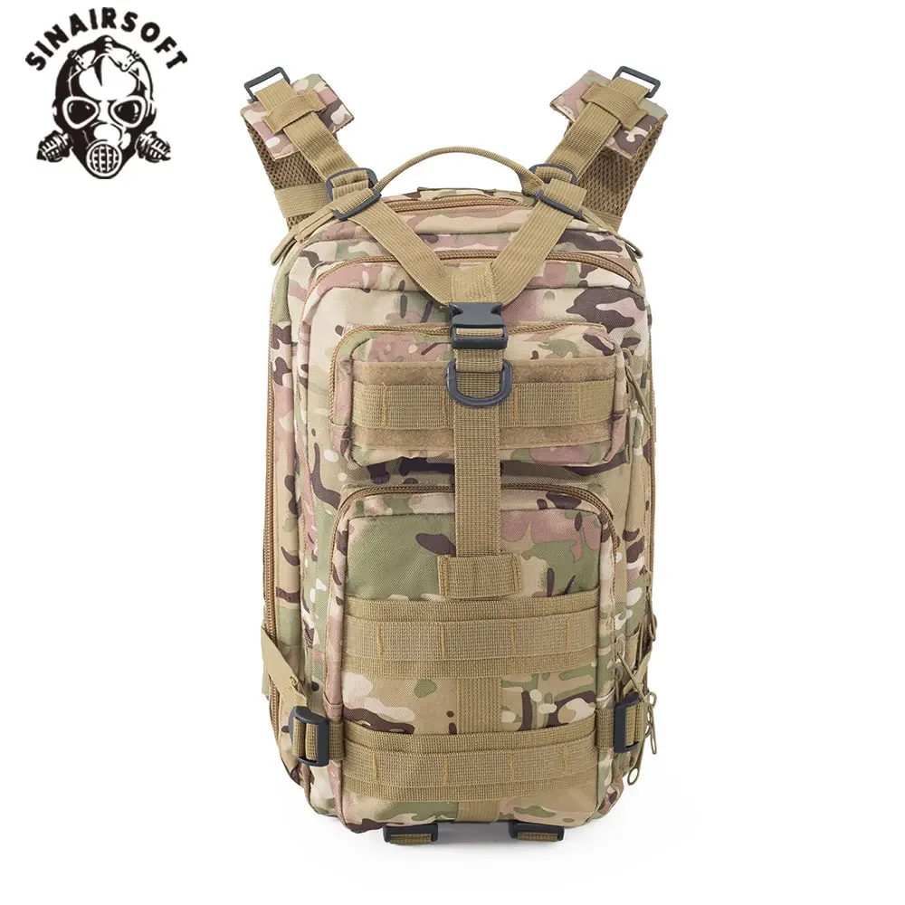 Mochila táctica militar de gran capacidad para hombre, bolsa de Asalto al aire libre, 3P EDC Molle, para senderismo, Camping y caza, 30l - imagen 2