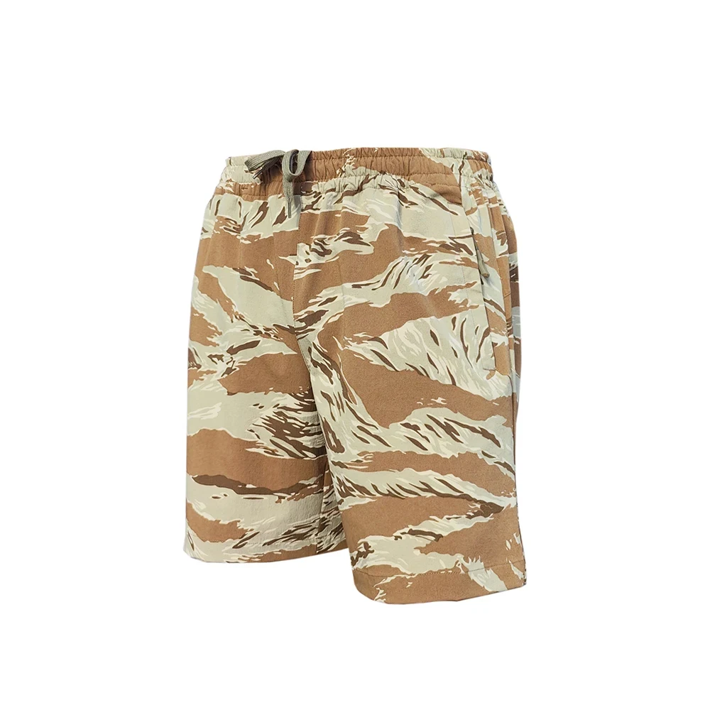Pantalones cortos tácticos camuflaje transpirables con cintura elástica - imagen 3