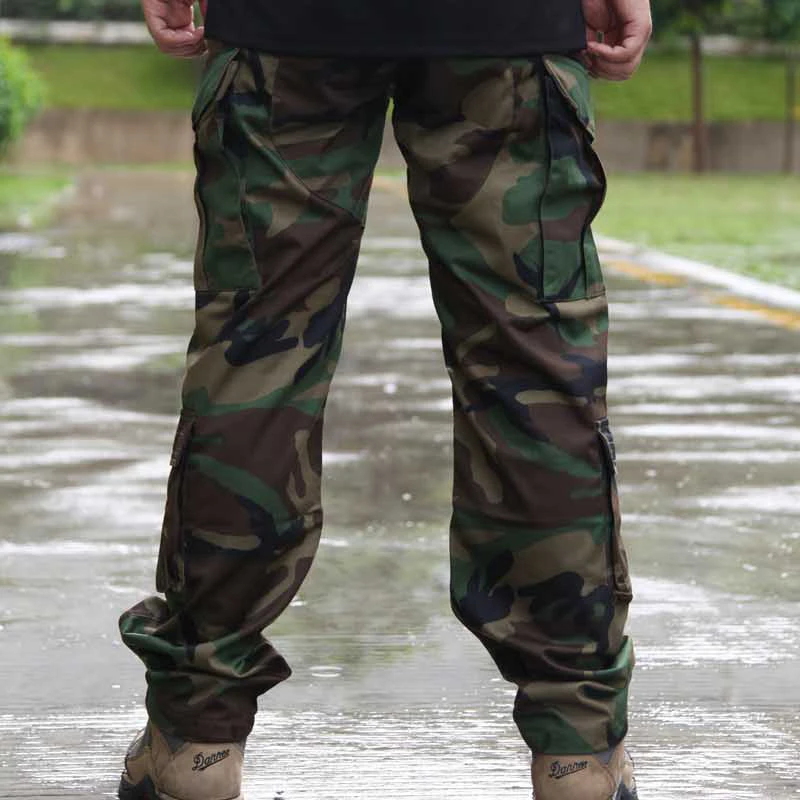 Emersongear pantalones tácticos BDU entrenamiento de combate hombres pantalones Cargo Airsoft caza deportes al aire libre senderismo ciclismo poliéster algodón - imagen 2