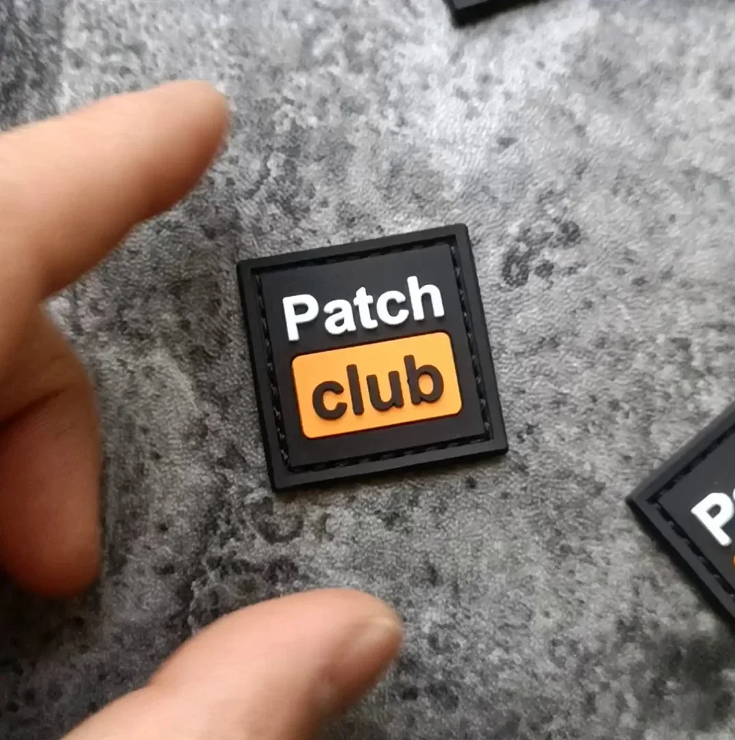 Parche de PVC para Club, Mini parches con gancho y bucle, paquete funcional, insignia de moral, mochila, pegatinas tácticas, accesorios para bolsos - imagen 3
