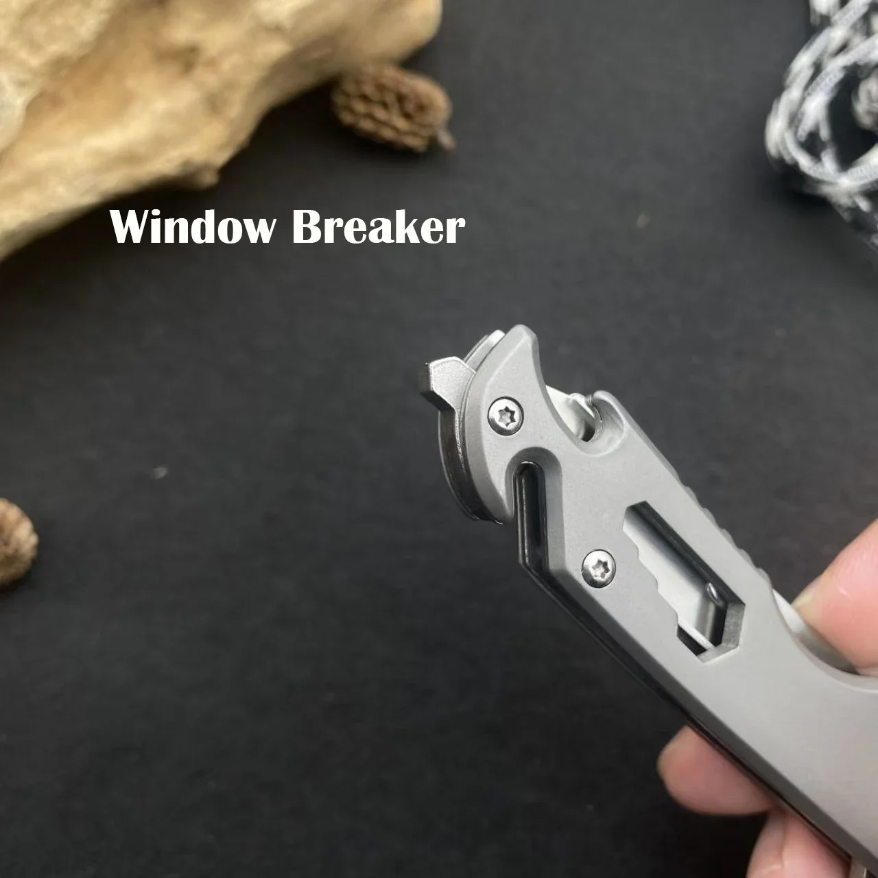 Cuchillo plegable JIANLAI con herramientas integradas