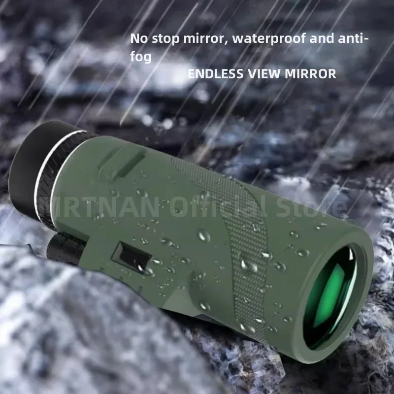 Monocular plegable HD zoom para caza camping y viajes - imagen 4