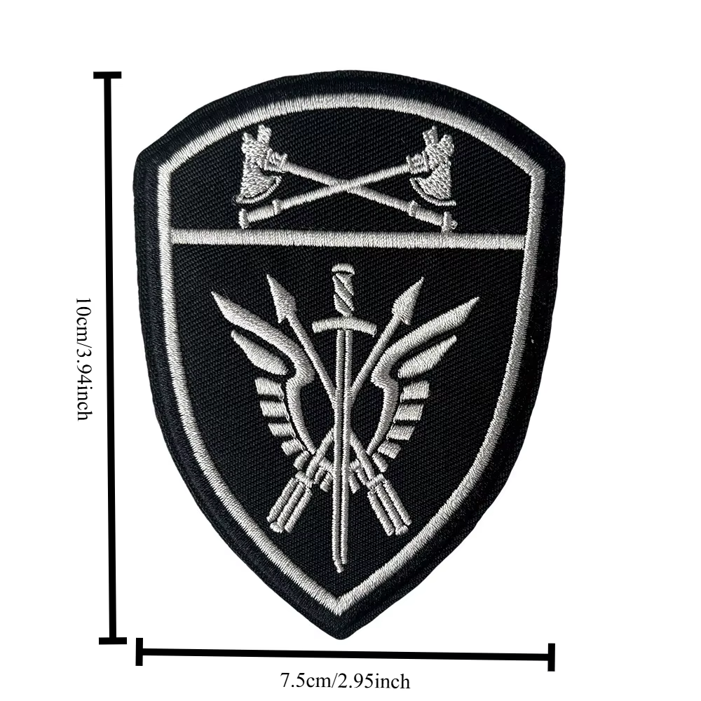 Parche bordado OMON Rosguardy con velcro – Insignia táctica militar - imagen 2