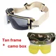 tan frame CAMO BOX