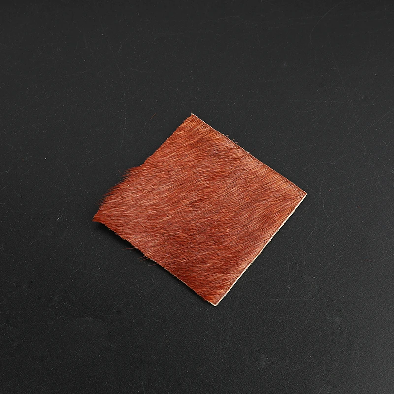 3 uds arco recurvo flecha de piel descanso negro marrón pelo de caballo 5x5cm arco largo tradicional tiro con arco al aire libre accesorios de caza - imagen 4