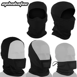 Mascarilla protectora Knight, cubierta para la cabeza, ajustable en varios tamaños, elástica transpirable, protector bucal, almohadilla suave, equipo para exteriores