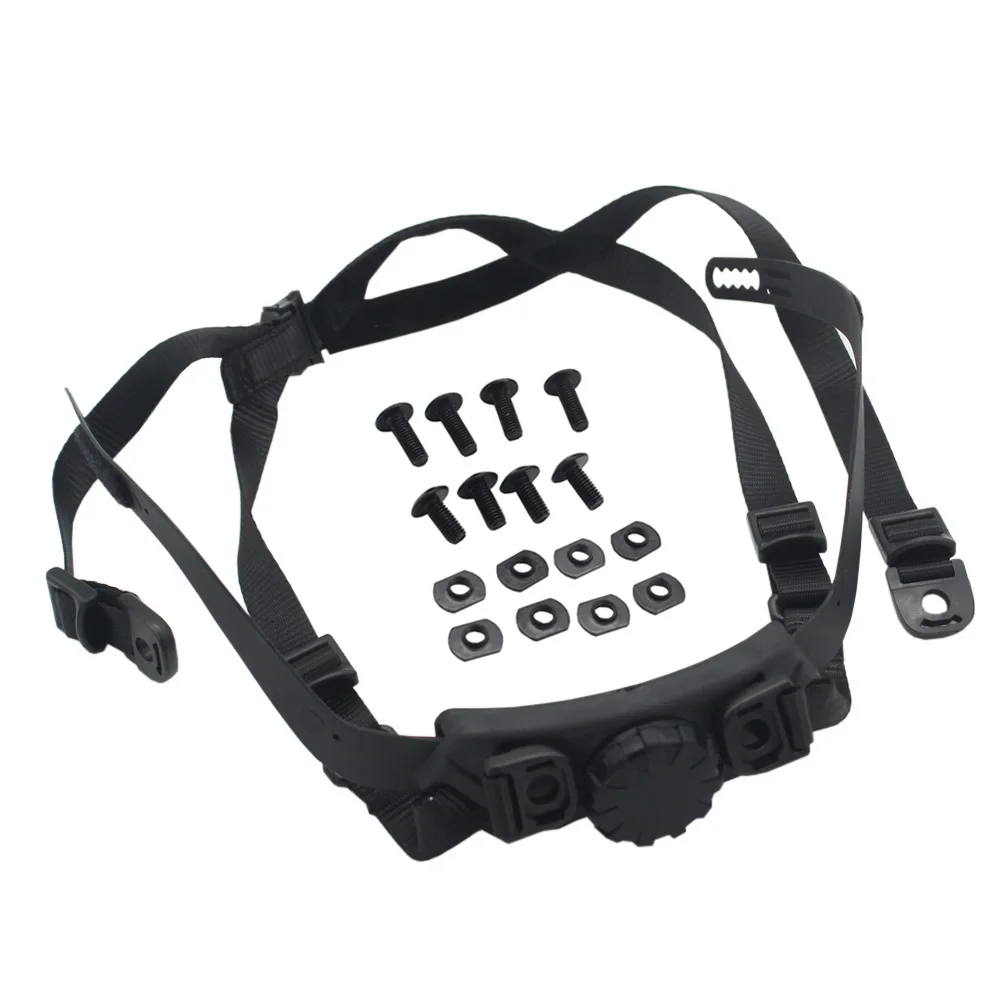 Sistema de suspensión interior para casco de caza, accesorios de correa de bloqueo de cabeza ajustable para casco rápido - imagen 2