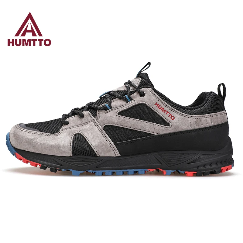 Humtto zapatos de senderismo al aire libre para hombre, zapatillas deportivas ligeras para trekking, zapatillas informales de malla resistentes al desgaste, zapatos para caminar en el tobillo para mujer todoterreno - imagen 2
