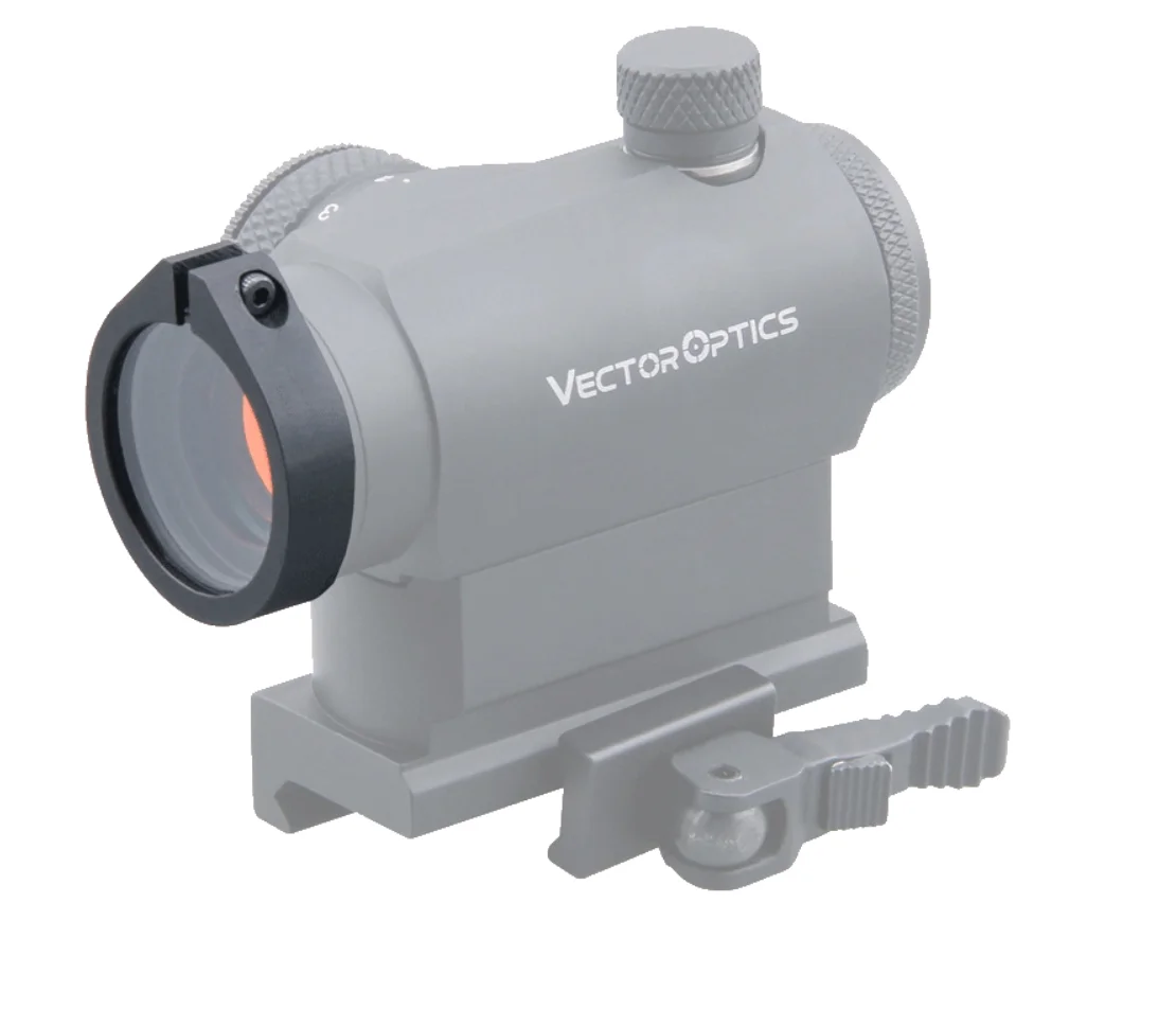 Vector Optics tapa de protección de lente roja, cubierta protectora de lente de objetivo compatible con Maverick Gen I & II, Metal completo para Airsoft Aviod Len roto - imagen 4