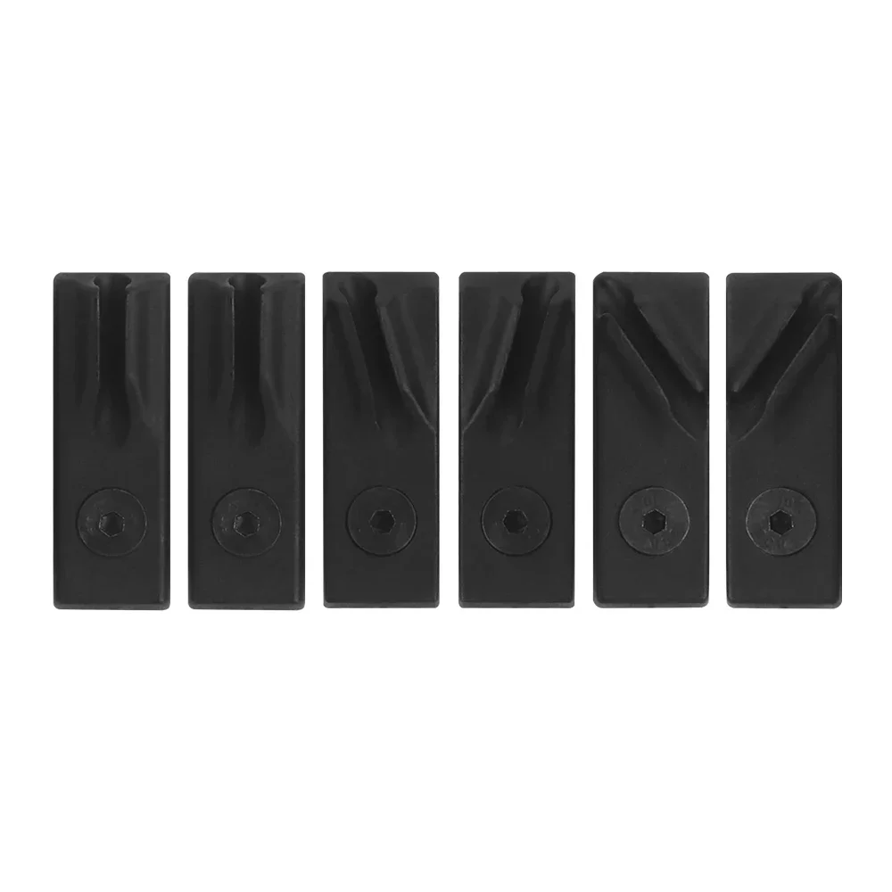 Abrazadera de Cable M-LOk deportiva para caza táctica, 5 uds., pista de nailon, interruptor de linterna fija Modular, abrazadera de Cable - imagen 2