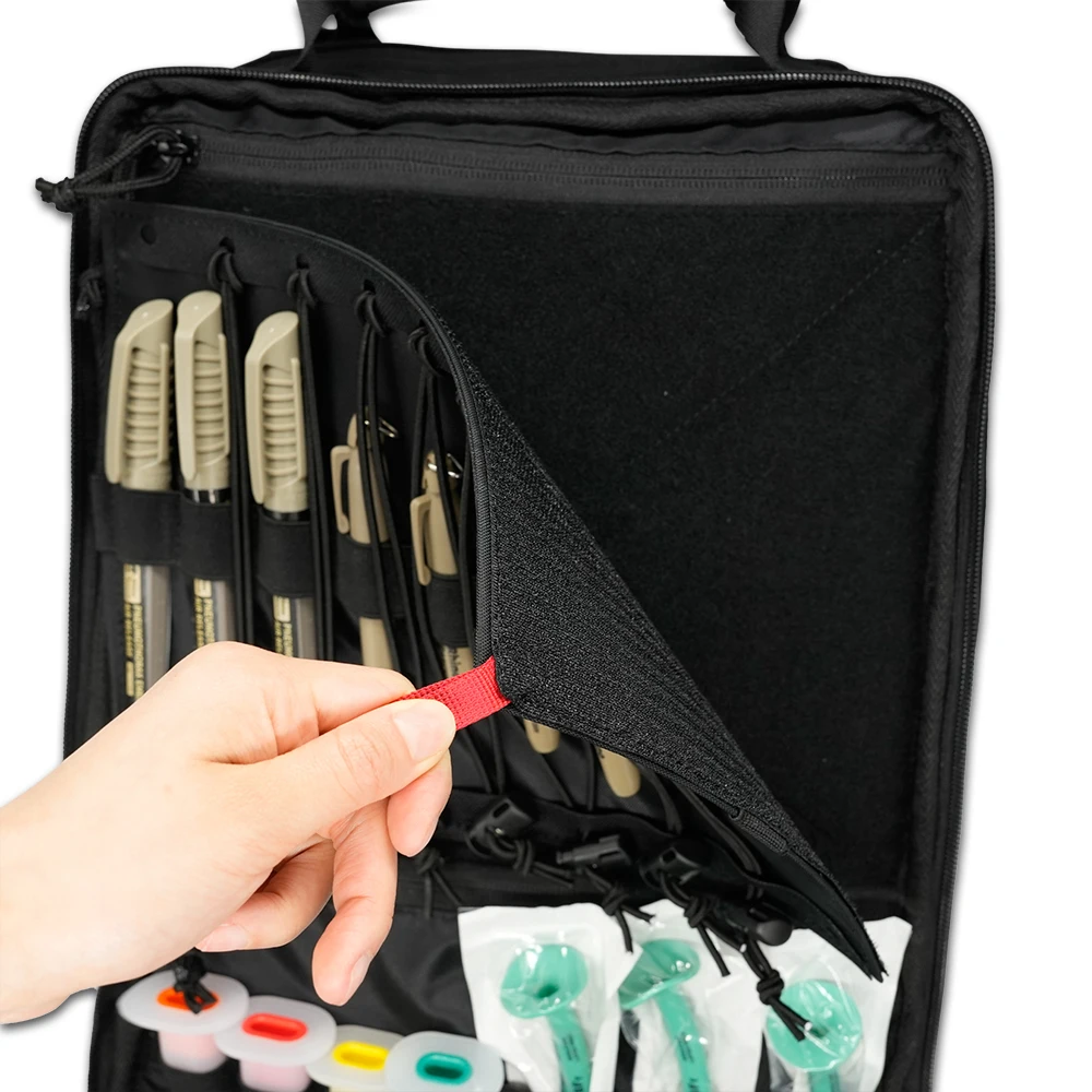 Mochila de primeros auxilios de rescate de rinoceronte, mochila táctica de nailon 20L 1000D, botiquín de primeros auxilios para traumatismos, bolsa para senderismo, Camping R20 - imagen 4