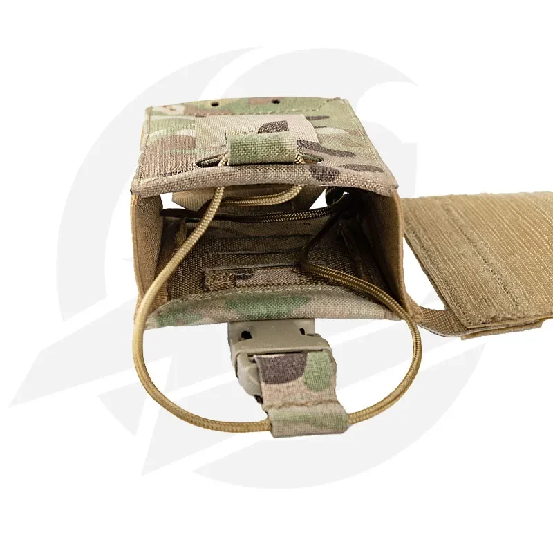 Bolsa de Radio táctica para caza al aire libre, accesorios Airsoft, bolsa de almacenamiento para Walkie Talkie, chaleco táctico militar, bolsa lateral - imagen 4