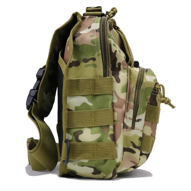 Bolso de hombro táctico militar Molle, bolsa de camuflaje para pesca al aire libre, senderismo, Camping, equipo deportivo - imagen 3