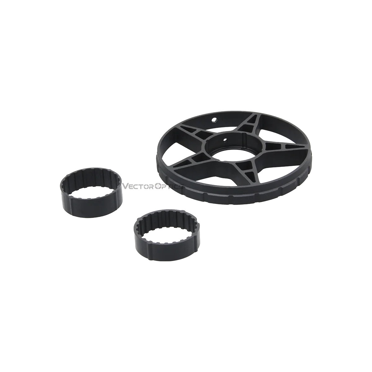 Vector Optics Scope Universal Big Side Wheel Scopes Parallax Ajustar ruedas laterales 3 tipos de ruedas laterales de aleación de aluminio para elegir - imagen 4