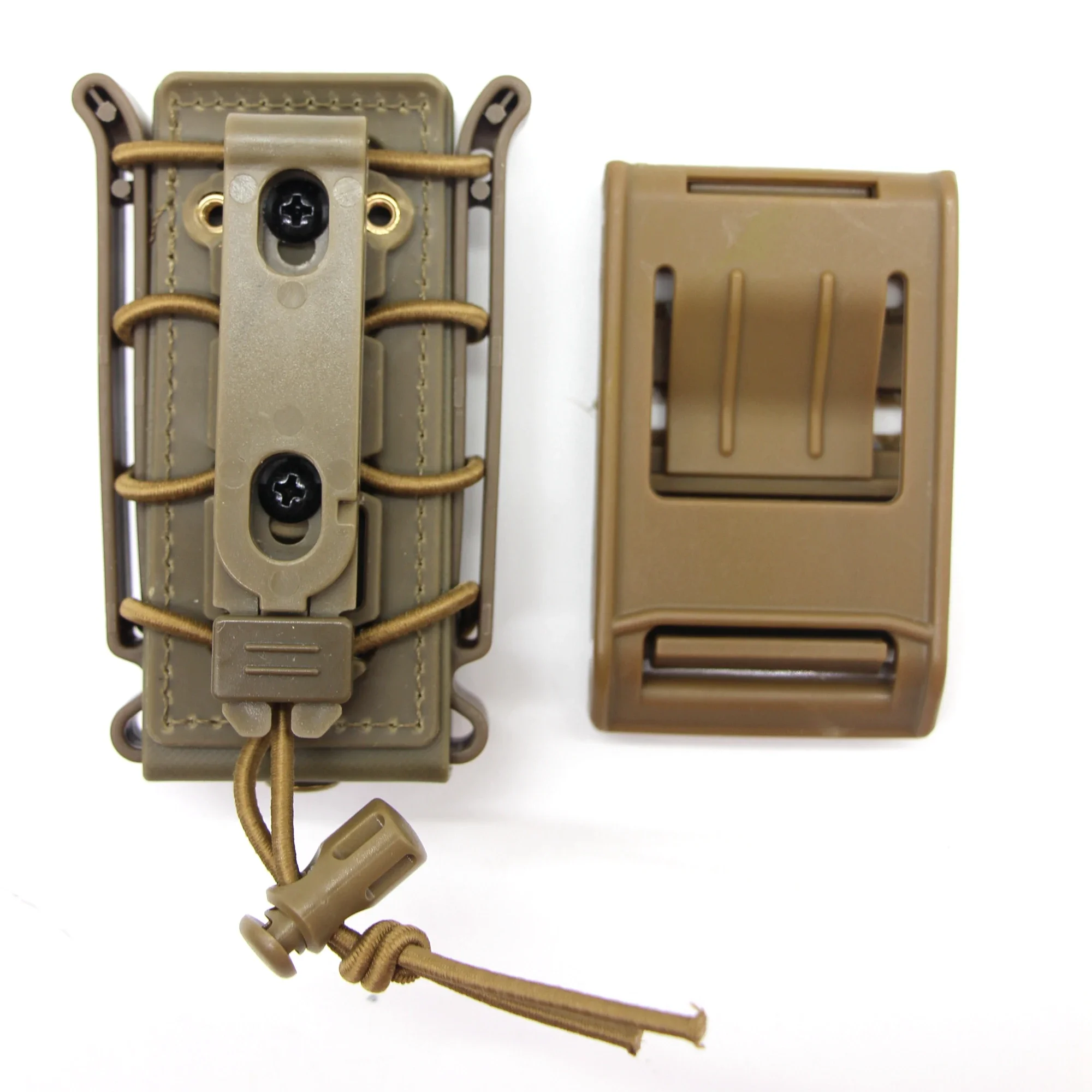 1 Uds MOLLE-LOK vaina K vaina sistema de Clip de cintura vaina Clip de cintura KYDEX vaina caza Mag bolsa sistema Molle Clip trasero - imagen 2