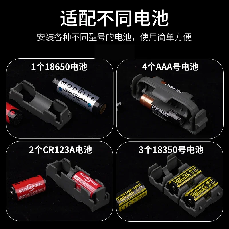 Accesorios de repuesto para caja de batería Modular, compatibles con tácticos para exteriores, varios modelos de soportes de batería GB-82 - imagen 5