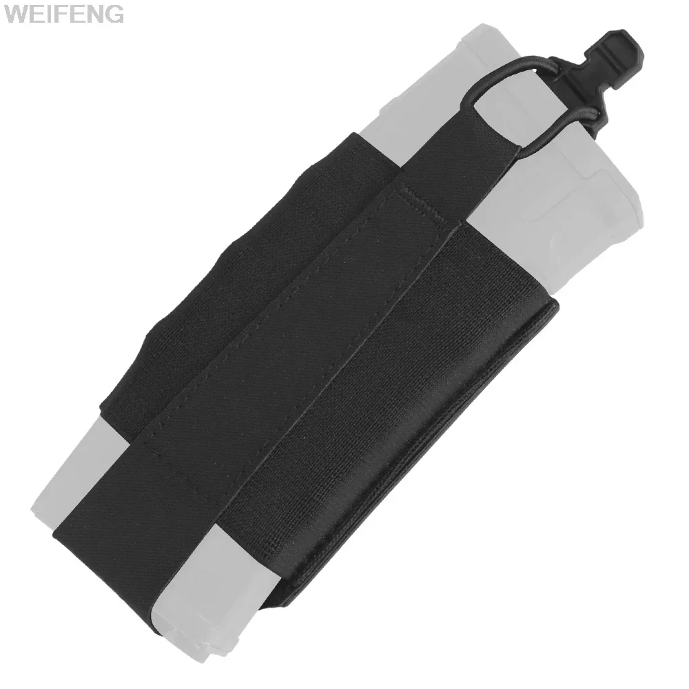 Bolsa táctica para revistas de 5,56mm para M4 M16 AK 47 AR15, bolsa elástica individual Mag, soporte para torniquete, bolsa para accesorios de caza - imagen 2