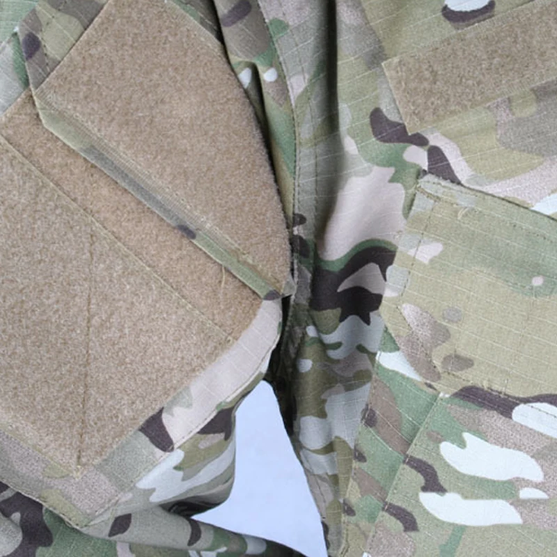 Traje táctico R6 BDU, conjunto de uniforme Cmbat Airsoft, camisetas de caza al aire libre, pantalones, camisas, pantalones, deportes, senderismo - imagen 4