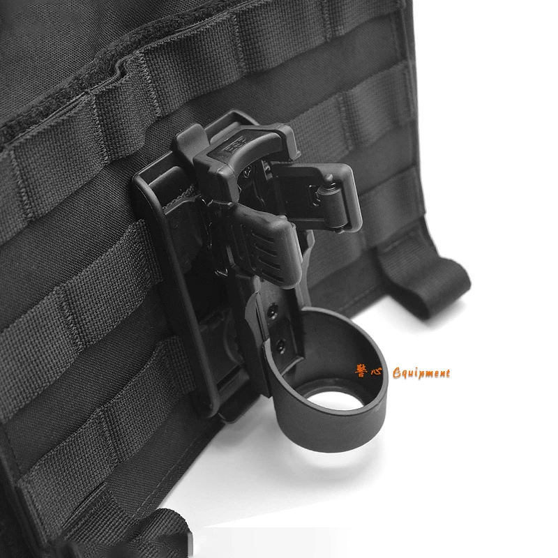 Herramienta de conexión de chaleco táctico Molle System, combinación de tiras Molly duraderas de acero y plástico, accesorios de placa colgante - imagen 4