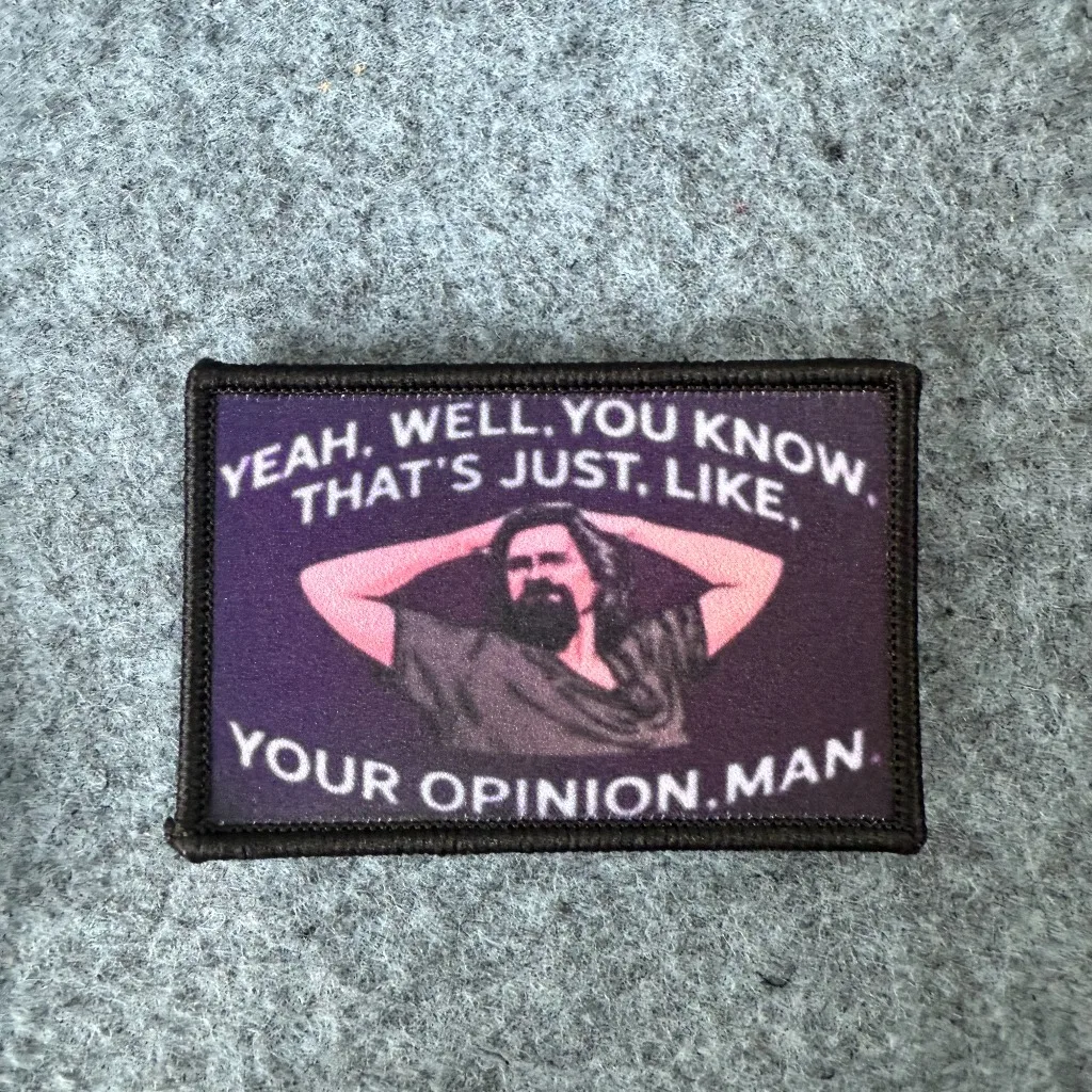 Parche táctico divertido, brazalete militar con estampado de personaje, insignia de moral, parche de gancho y bucle para ropa - imagen 3